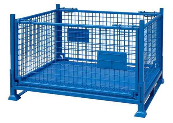 A dobradura Mesh Stillages For Lifting vazio 1500Kg do OEM pulveriza revestimento revestido