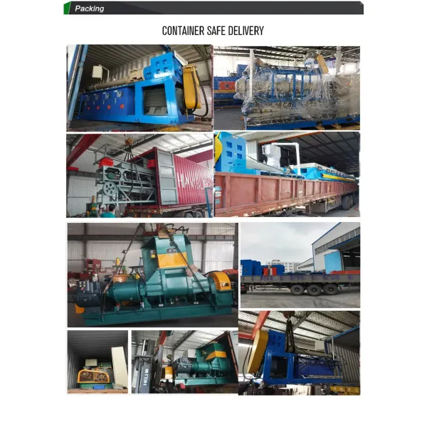 Rubber Extruder XJ Series Single Screw Cold Feed Rubber Extruder