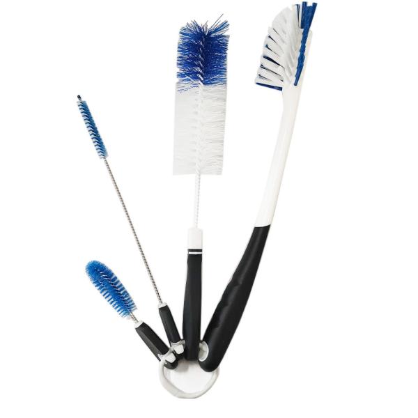 Daily Household PP Bottle Washing Brush Set 35cm Eco Friendly