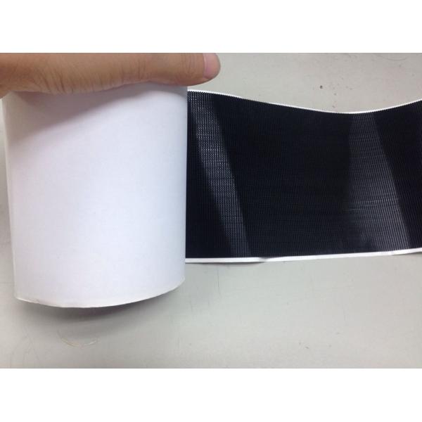 PSA Glued Injection Thin Self Adhesive Hook and Loop Tape , Sticky Hook And Loop fastener straps