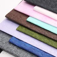Papel feito à mão 58cm x 58cm de Crepe Paper Art Wrapping Paper Sheets Art Gift Wrapping do florista