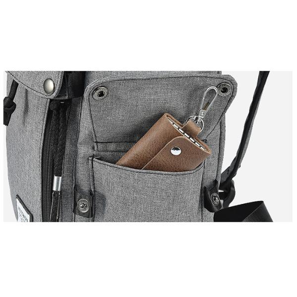 Multifunctional Fashion Black Men Waterproof Laptop Travel Backpack