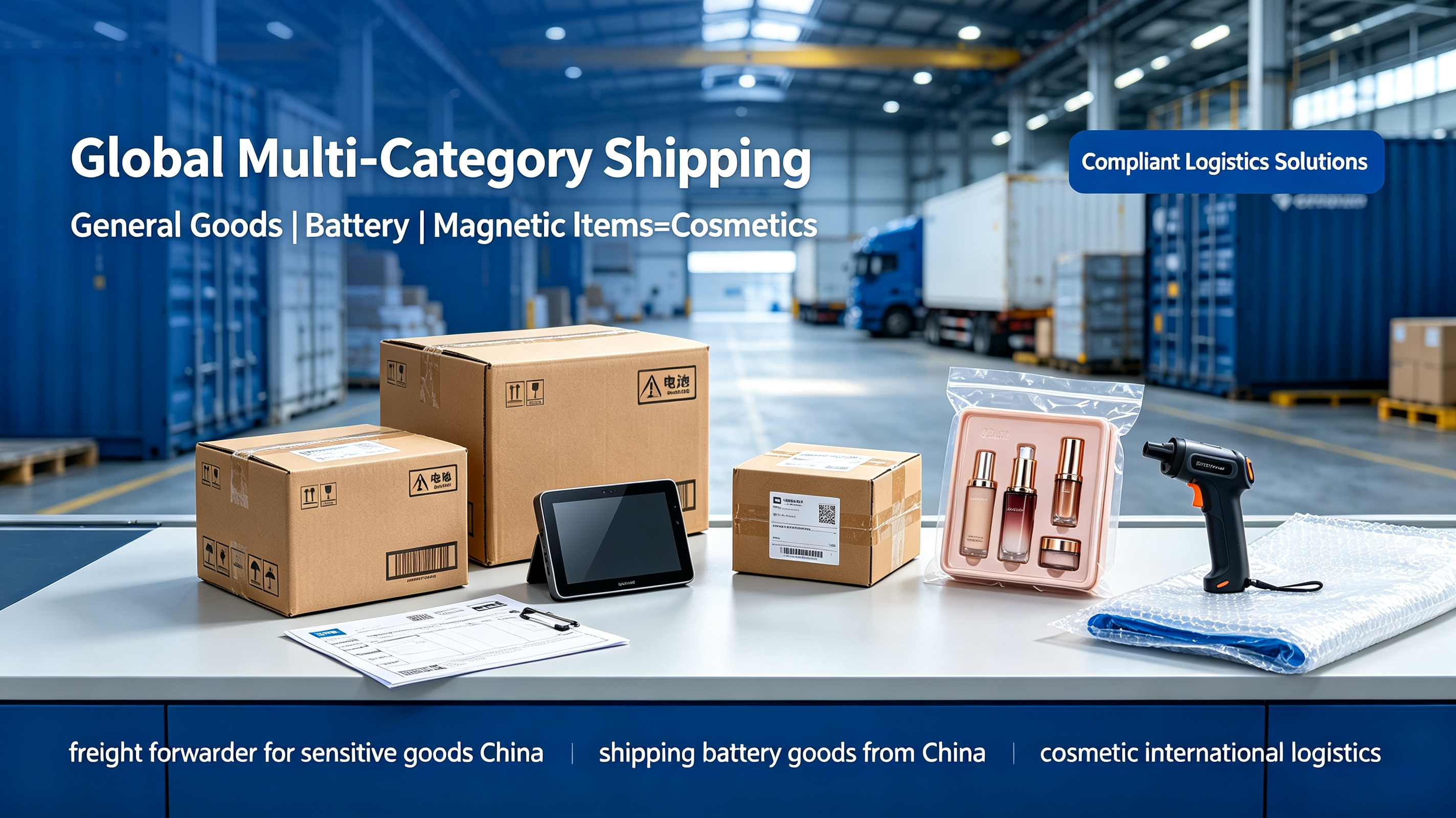 Door To Door Worldwide Shipping Services For General Goods / Battery Powered