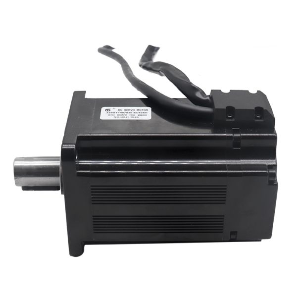 Round Shaft 48v Dc Servo Motor Rated Current 20a For Agv Robot