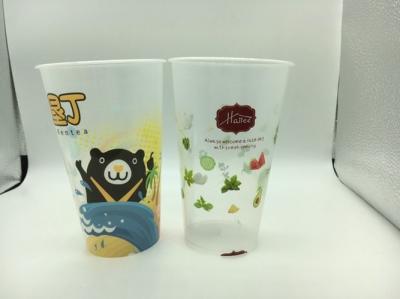 Iml Plastic 3D Lenticular Cup In-Mould Label Multicolour SGS Certification