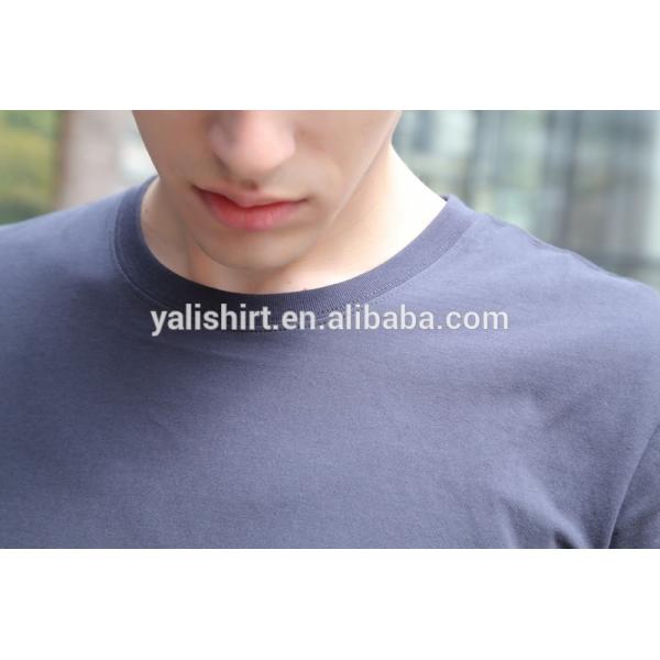 Short Sleeve Cotton Blank Premium Flat Hem Basic T-Shirts Wholesale