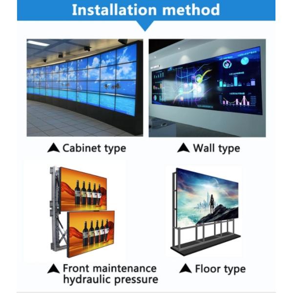Стена LCD SCCP 500cd/m2 видео- показывает NT8C 1211.4*682.2mm