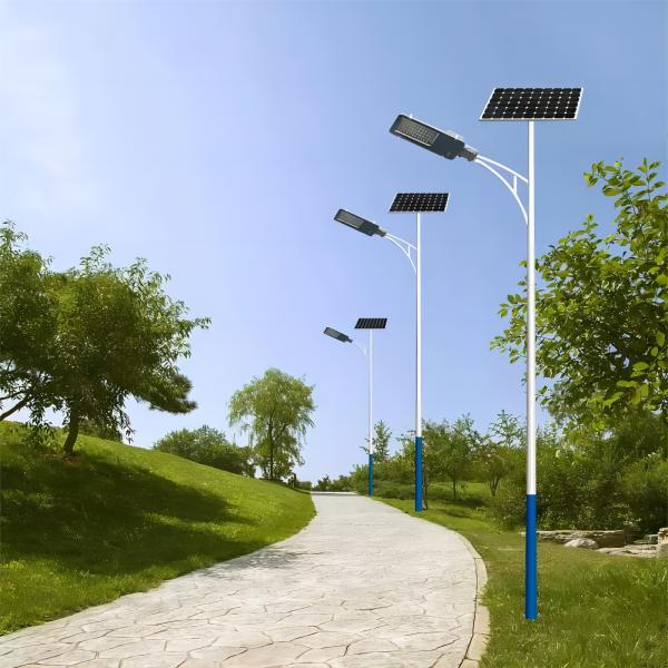 CE Certified 50,000 Hours Lifespan LED Solar Street Lights