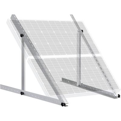 Solar Panel Mount PV Aluminum Mount Adjustable Solar Triangle Panel Pole Bracket