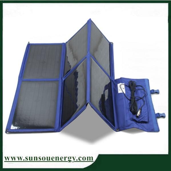Portable solar panel kits 60w, solar panel phone charger kits / 60w solar panel laptop charger for 12v battery etc