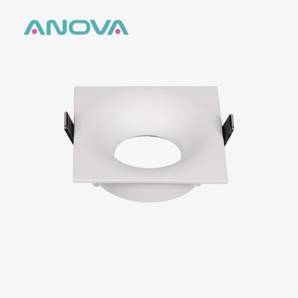 Fixed Anti Glare Downlight Frames Recycled Ocean Plastic Gu10 Downlight Frame