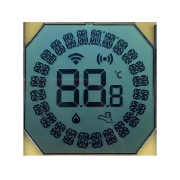 4.2 V Écran LCD Transmissif HTN Affichage LCD Application pour le contrôle de la température