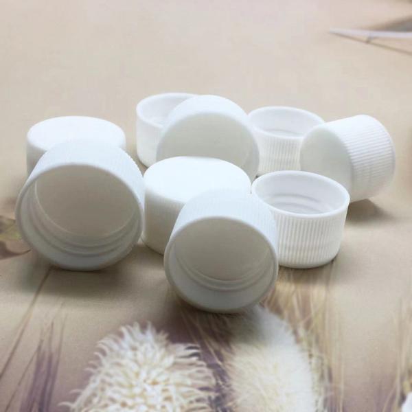 Clear Cosmetic Bottle Cap 24/410 Screw On Closure Sample Available