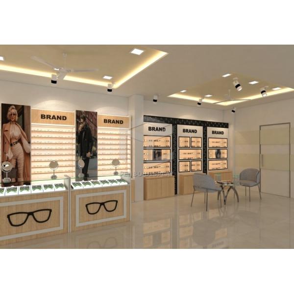 фибровый картон плотности ODM шкафа дисплея глаза доски меламина 5mm стеклянный средний