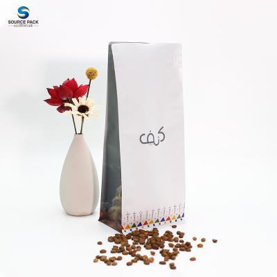 Custom Printed Coffee Packaging Bag with Zipper for 250g 500g 1kg