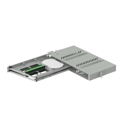 FTTX 24 Portos Sub ODF Swing Tipo SC APC Fibra Óptica Patch Panel para Equipamentos Ópticos