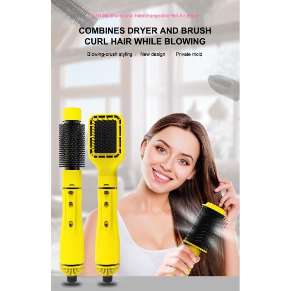 Набор щетки 4 фена для волос отрицательного иона отделяемый в 1 моторе 24V DC