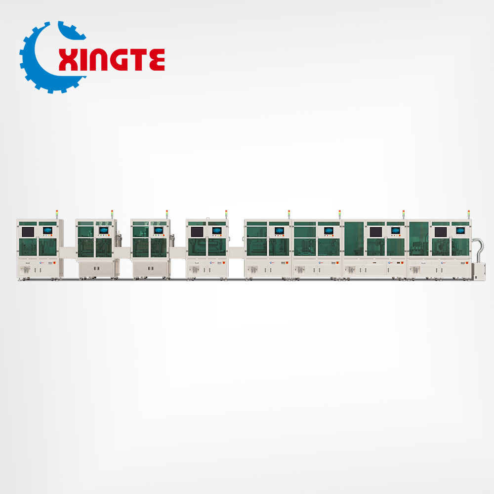 Servo Motor Stator Automatic Line with Fully Automatic Circular Shaping, Linear Motor Conveying System, and 30 Seconds Tact Time
