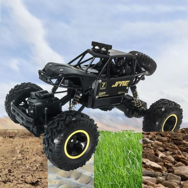 1 18 4WD Rock Crawler Elétrico Off Road Radio Remote Control Carro Monster Trucks Brinquedos