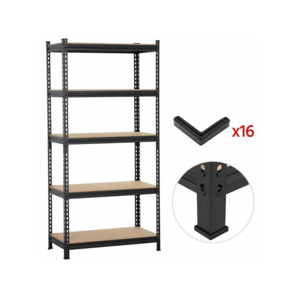 Light Duty Adjustable Garage Shelf Space-Saving Storage Solution for Small Spaces