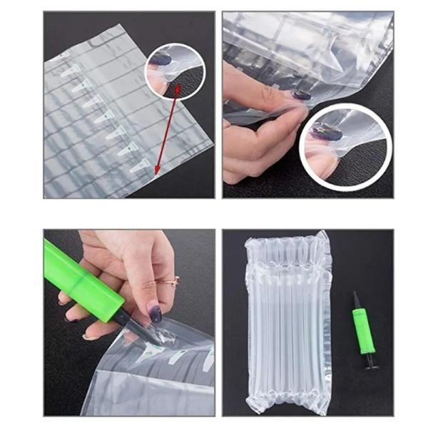 CTCX Air Column Cushion Packaging Air Cushion Column Bag for Wine Bottle Bags Air Column Bags