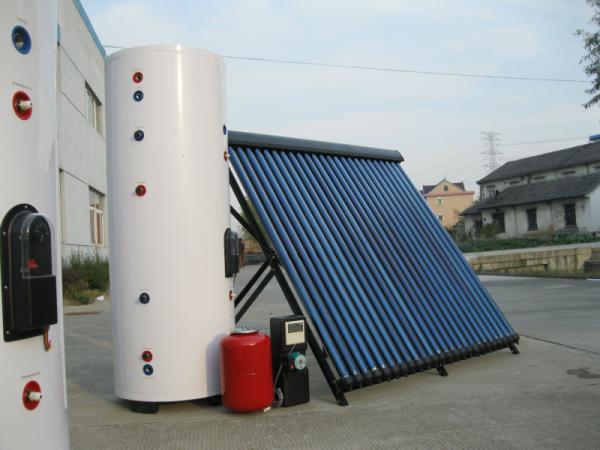 Split Heat Pipe Pressurized Solar Water Heater