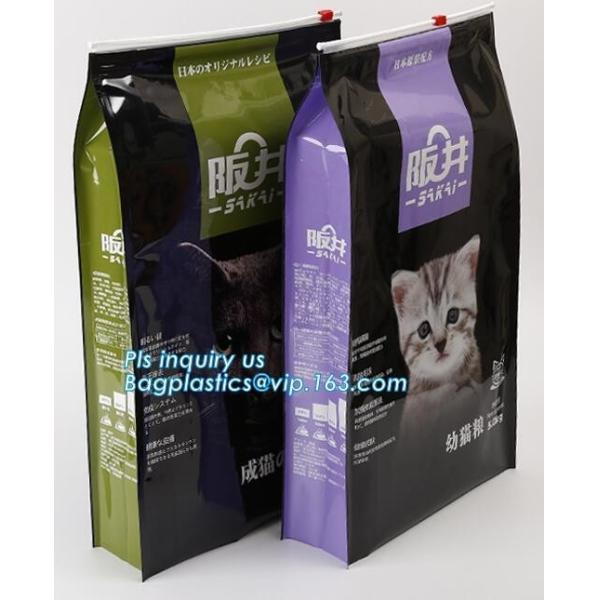 Slider Zip lockk Animal Feed Packaging Bag Plastic Dog Food Bag, Packing Resealable Zip Lock 2Kg Dog Pet Food Packaging Ba