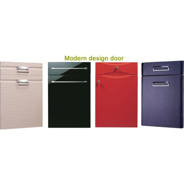 High End MDF Replacing Kitchen Cabinet Doors And Drawer Fronts Green Color
