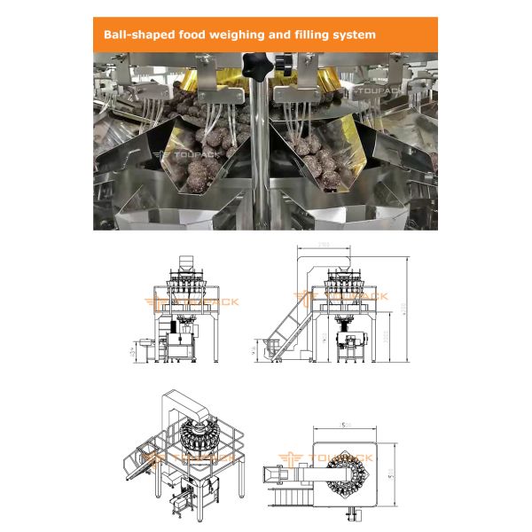Automatic Food Packing Machine for Paper Aluminum Tin Cans Powder Nuts Sauce Filling Sealing Can Seamer