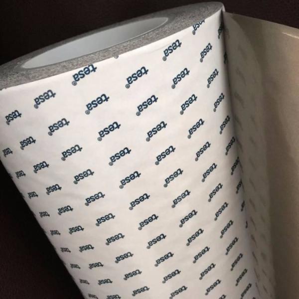 TESA 60252 Черная нетканая ткань удаляет проводящую акриловую двустороннюю ленту