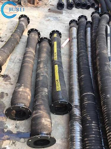 10 polegadas água flexível da substituição da mangueira da descarga da borracha do cimento de 9 polegadas industrial