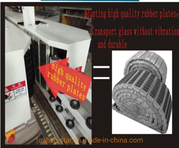 Glass Edging Machine for Straight Line Glass Polish Machine Glass Grinding Equipment