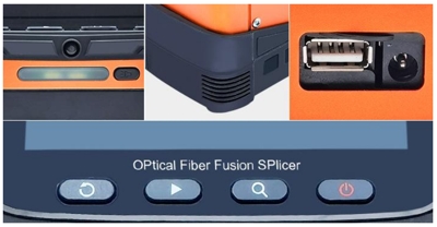 ZCFFSAI-6C enlazador de fusión de fibra óptica para proyectos FTTH / FTTx CATV