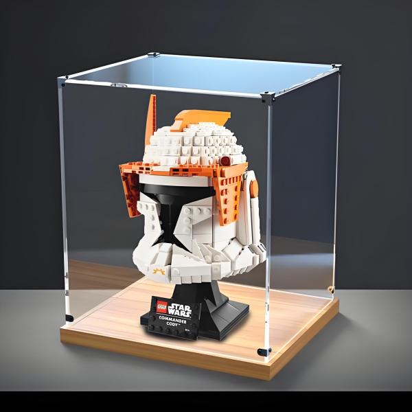 カスタマイズされたアクリルディスプレイボックス 蓋が破裂に耐える 黄色にならない