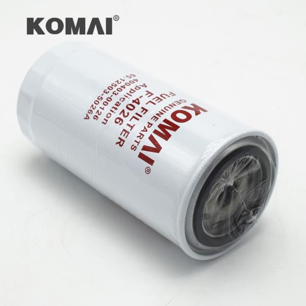 KOMAI Fuel Filter FF5421 4897833 FC-5725 400403-00126 65.12503-5026A P55-0880 400403-00126 for DX150LC-9C DX215-9C DX220LC-9C