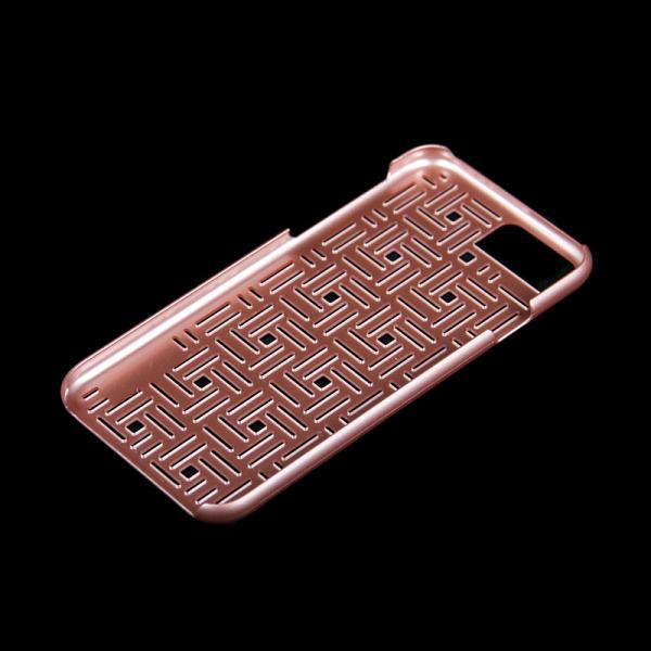 Hollow pattern Hard PC cooling phone cover luxurious Rose Gold Case Cover For Iphone 7
