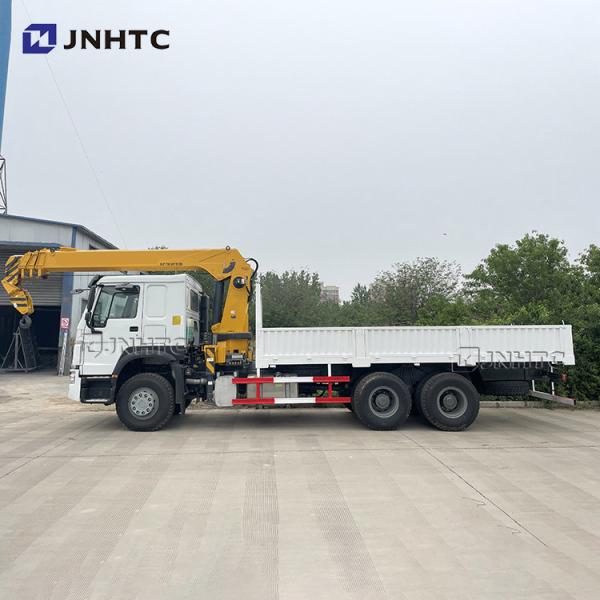 O caminhão telescópico de Sinotruk Howo 6x4 10 montou o guindaste de Crane Straight Arm Cargo Truck
