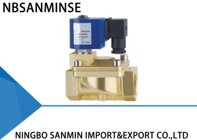 Válvula de solenoide operada forjada em dois sentidos da válvula de solenoide P6 piloto de bronze