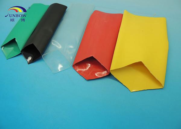 Soft Colorful Polyolefin Heat Shrink Tubing , Adhesive Lined Heat Shrink Sleeving