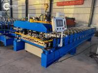 TR6 Aluzinc couvrant le petit pain de feuille formant la machine 8 - 12m/Min