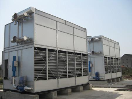 Closed Circuit Circulation Copper Coil Water Cooler For Nuclear Power Plants