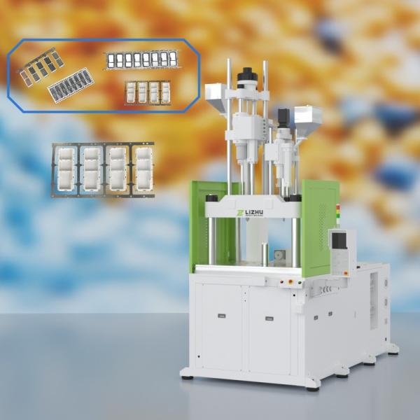 PVC Electric Injection Molding Machine 1000 Tons Vertical Moulding Machine 2 Color