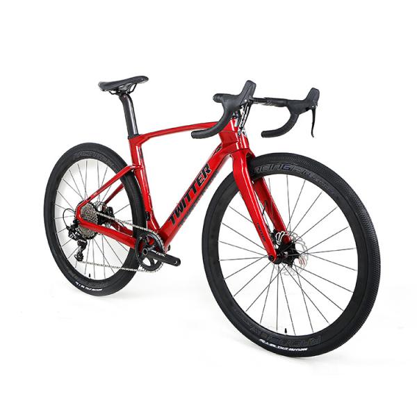 Велосипед 700C дороги волокна углерода ГРАВИЯ V3 TWITTER с ВЕРШИНОЙ 11S SRAM