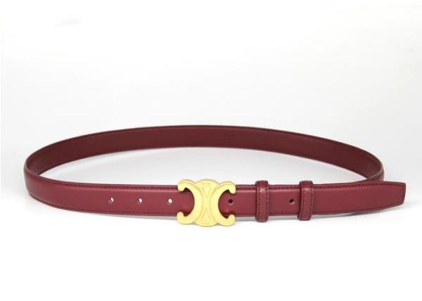 125CM Women's Fashion Leather Belts Automatic Buckle Belt