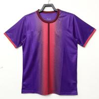 Rouge bleu classique uniforme de débardeurs de football de rétros de vêtements de sport chemises classiques du football