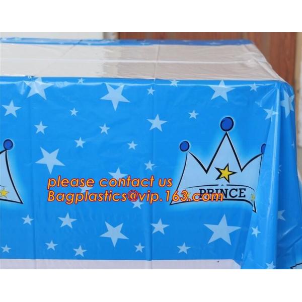 Поставки tablecover партии детей мультфильма скатерти дня рождения с днем рождения пластиковые, рождение ZLDECOR прекрасное 108cm устранимое