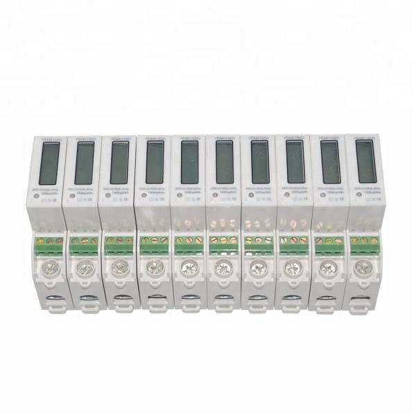 NEW Type Smallest Single Phase Modbus Energy Meter With RS485/100A