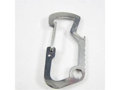 Stainless Steel Carabiner Keychain Bottle Opener,Cool innovative stainless steel carabiner keychain bottle opener, black