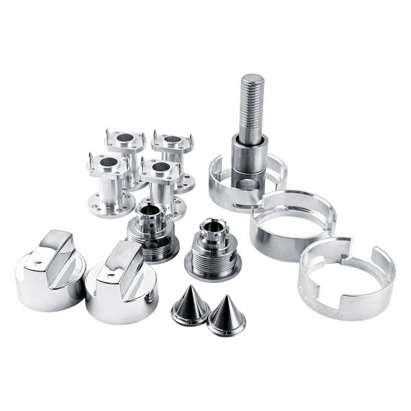 7075-T6 Structure du corps Le tour CNC Parties d'usinage Cinq composants dynamiques d'axe