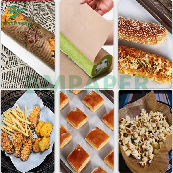 30gsm 40gsm Brown Baking Parchment Paper Double Side Silicone Jumbo Roll 30gsm 40gsm Brown Baking Parchment Paper Double Side Silicone Jumbo Roll